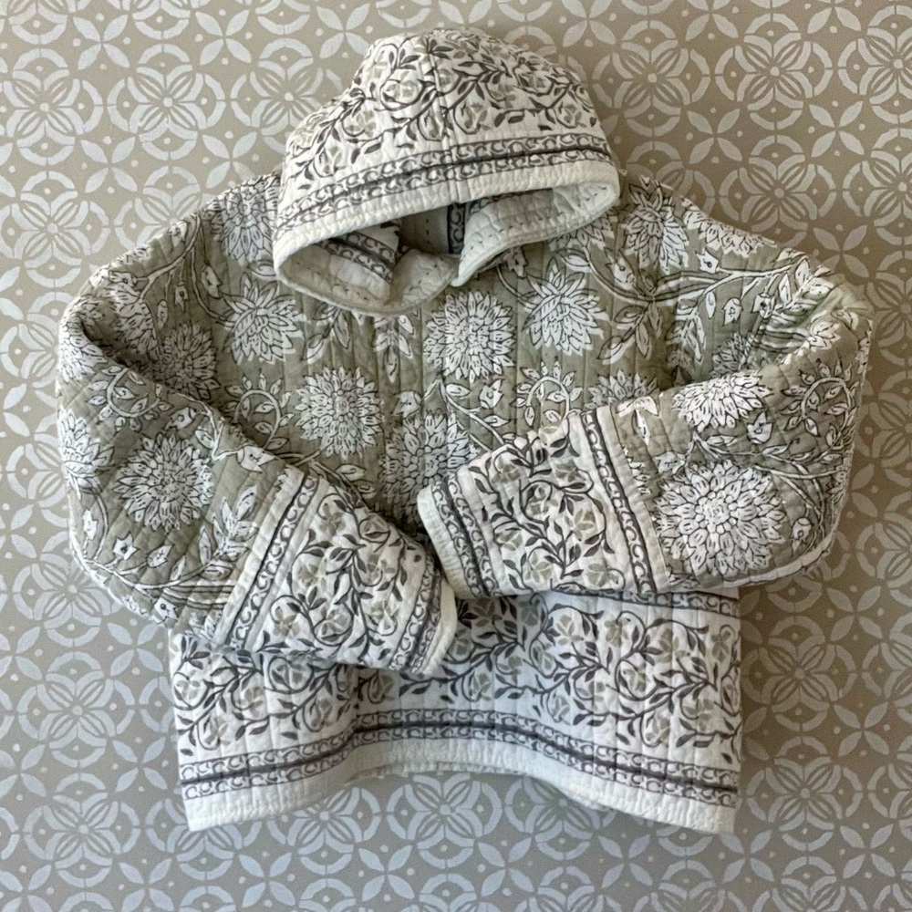 Handmade Upcycled Quilted Hoodie